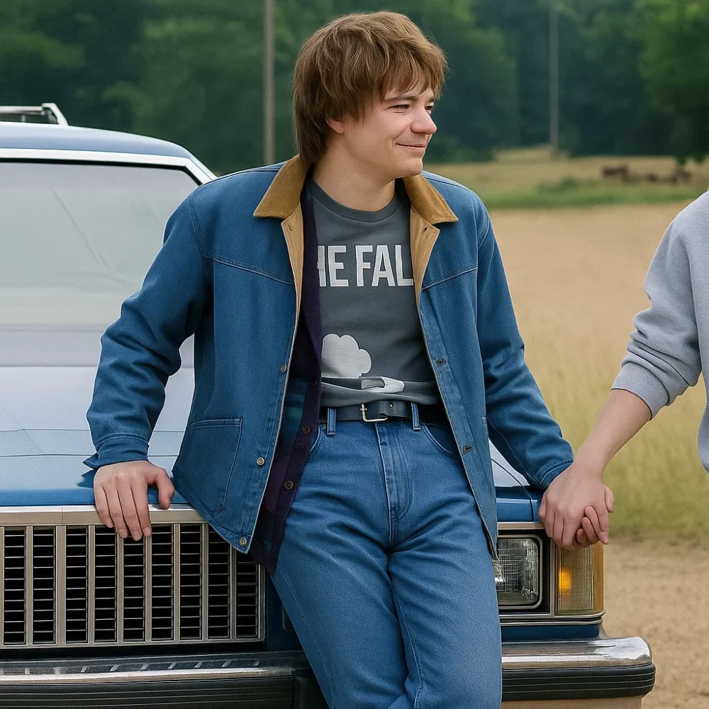 Stranger Things S05 Jonathan Byers Denim Jacket