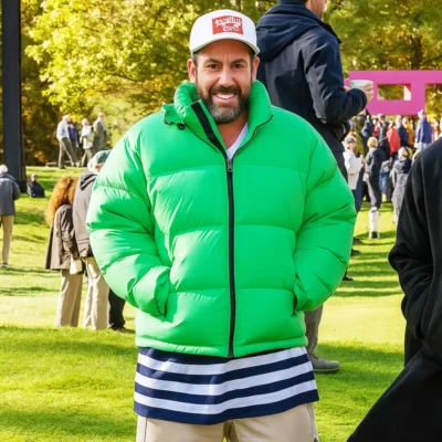 Happy Gilmore 2 Adam Sandler Green Jacket