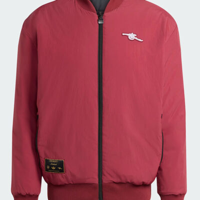 Arsenal FC Terrace Icons Burgundy Jacket