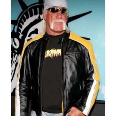 Hulk Hogan Biker Leather Jacket