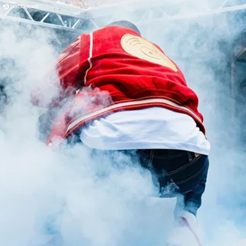 Will Smith Summertime Ball Red Varsity Jacket - Image 3