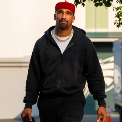 Jalen Hurts Eagles Training Camp Zipper Hoodie