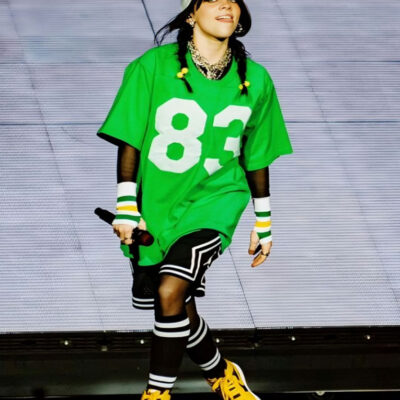 Billie Eilish Green Jersey