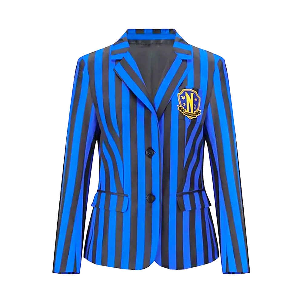 Wednesday S02 Isaac Ordonez Blue Blazer - Image 2