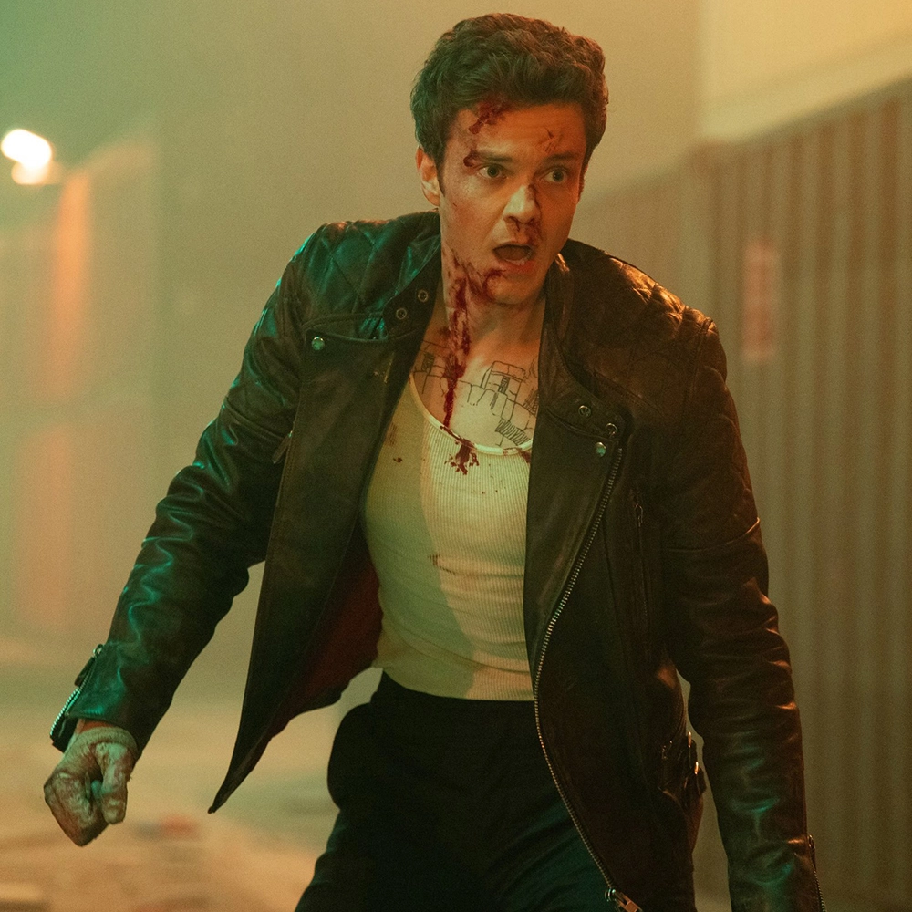 Jack Quaid Leather Jacket