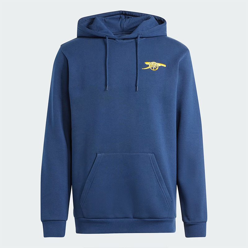 Kai Havertz Arsenal Trefoil Blue Hoodie - Image 4