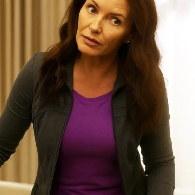 And Just Like That S03 Charlotte Goldenblatt Track Jacket