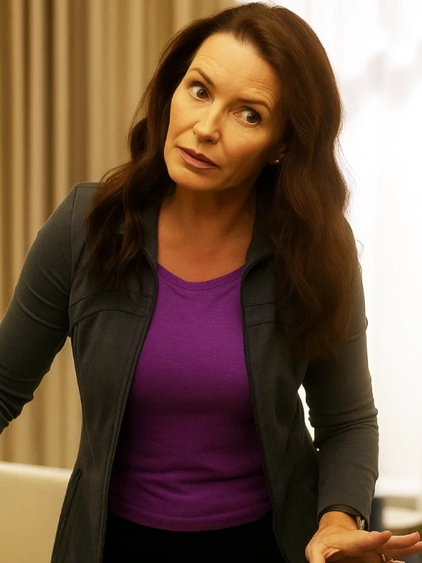 And Just Like That S03 Charlotte Goldenblatt Track Jacket