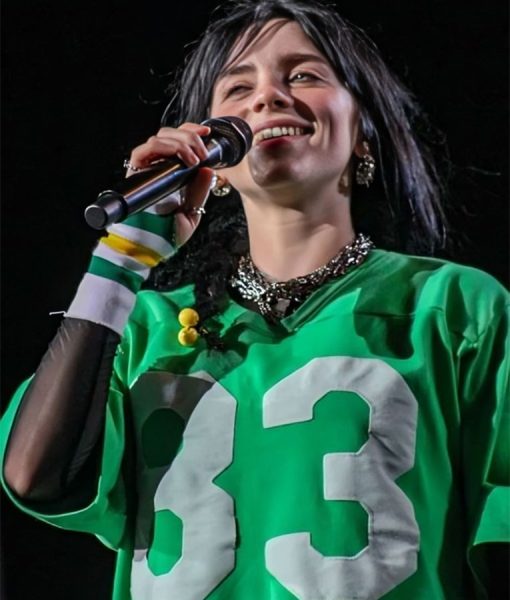 Billie Eilish Green Jersey - Image 3