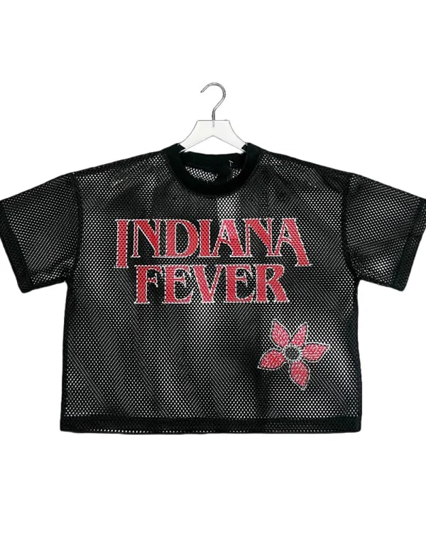 Indiana Fever Stranger Things Demoregame Sporty Mesh Jersey