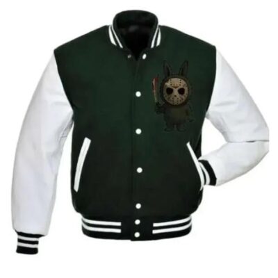 Halloween Labubu x Jason Varsity Jacket