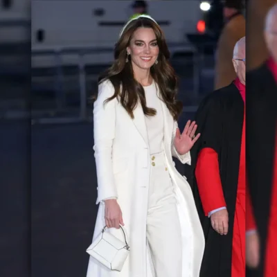 Kate Middleton White Coat