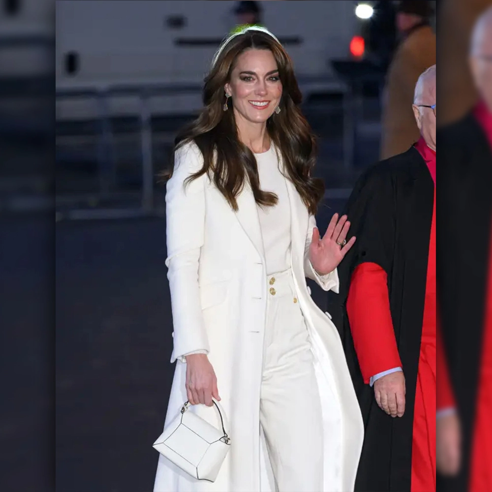Kate Middleton White Coat