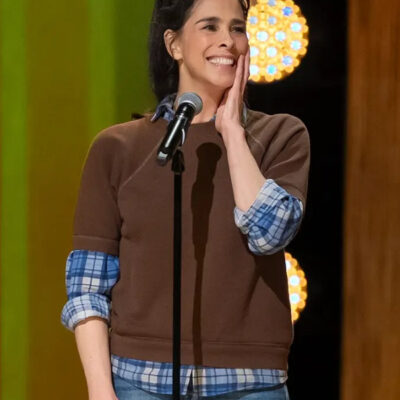 Sarah Silverman PostMortem Brown Sweater