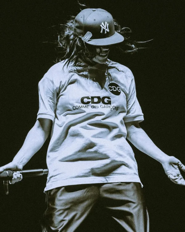 Billie Eilish CDG Polo T-Shirt