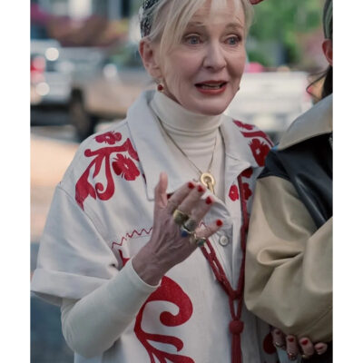 Sweet Magnolias S04 Caroline Lagerfelt Red Floral Jumpsuit