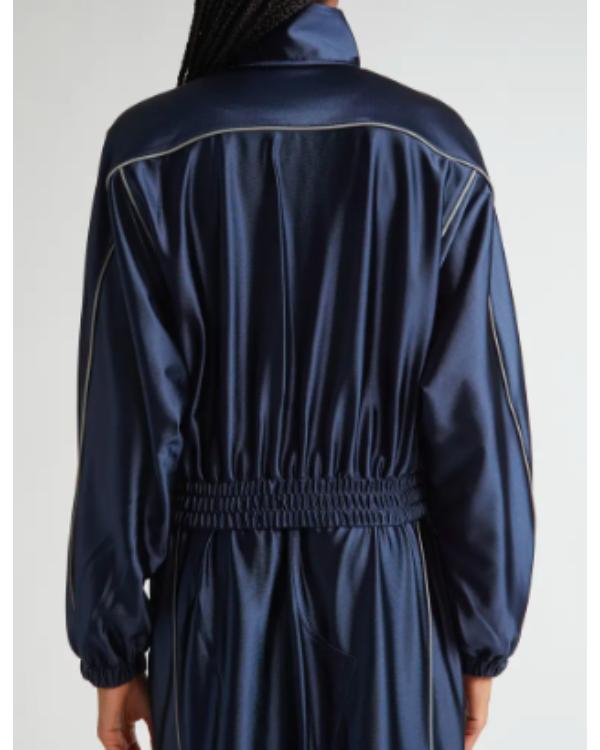 SNL S50 Scarlett Johansson Blue Track Jacket - Image 4