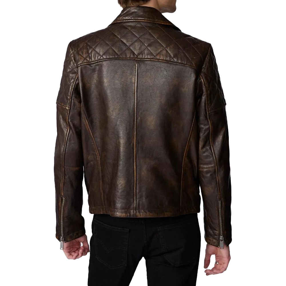 Jack Quaid Leather Jacket - Image 3