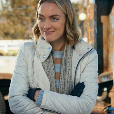 Megan Murphy Timeless Love White Quilted Jacket