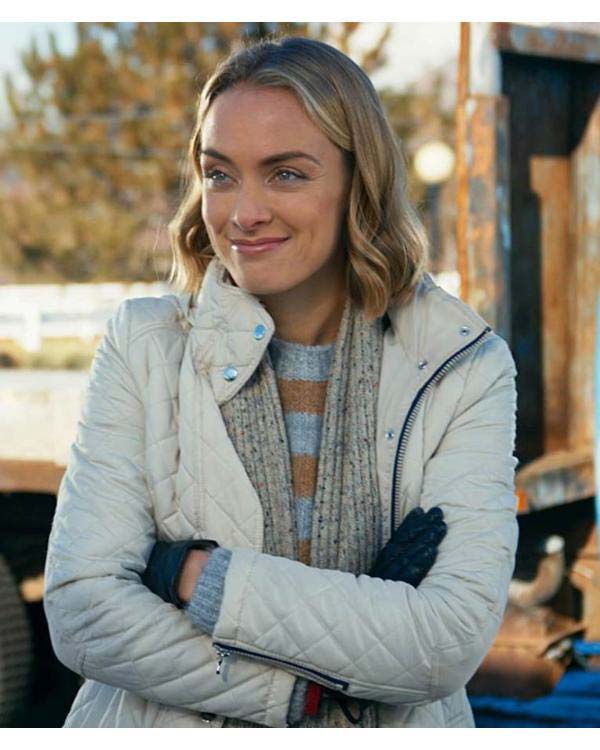 Megan Murphy Timeless Love White Quilted Jacket