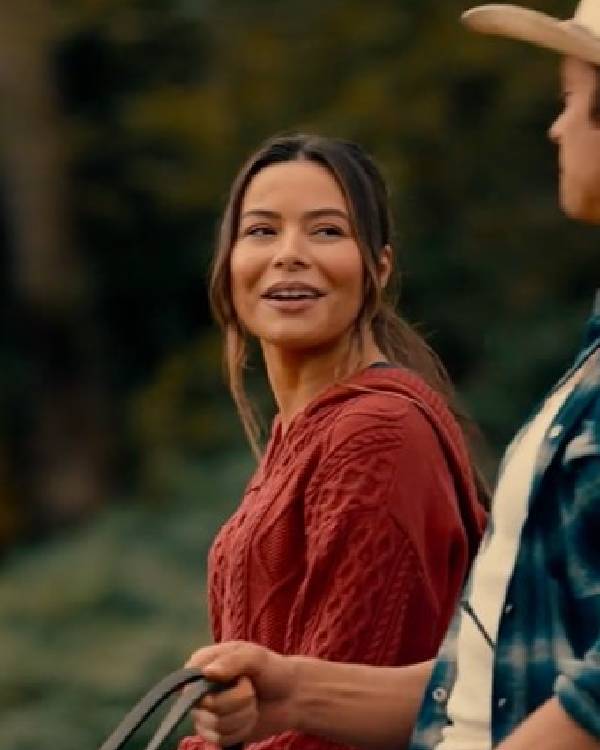 The Wrong Paris 2025 Miranda Cosgrove Hooded Cardigan - Image 3