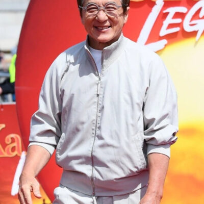 Karate Kid Legends Photocall Jackie Chan Jacket