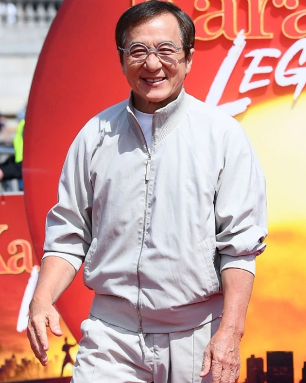 Karate Kid Legends Photocall Jackie Chan Jacket