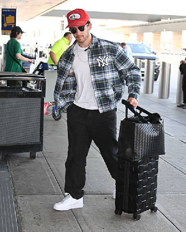 Nick Jonas NYC Plaid Jacket - Image 2