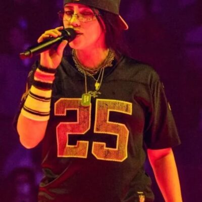 Billie Eilish Hit Me Hard And Soft Tour Black Jersey