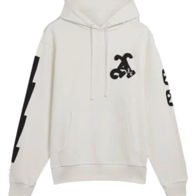 Arsenal N7 White Pre-Historic Hoodie