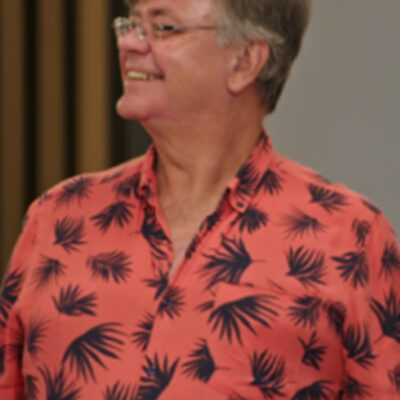 Love Hotel S01 Pink & Black Palm Print Tropical Shirt