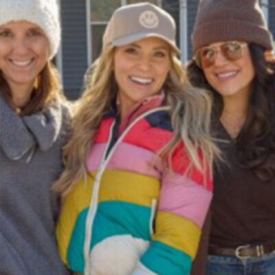 The Motherhood S01 Rainbow Puffer Jacket