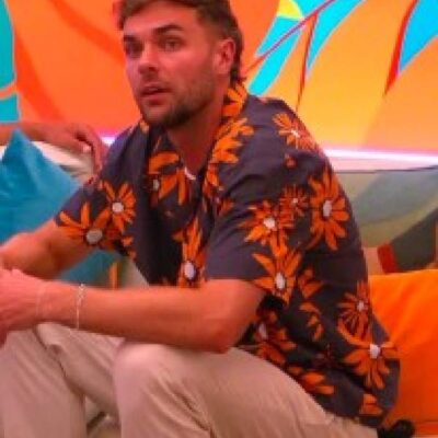 Love Island UK Harry Hamlin Floral Shirt