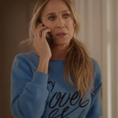 And Just Like That Carrie Bradshaw Cover Girl Sweatshirt