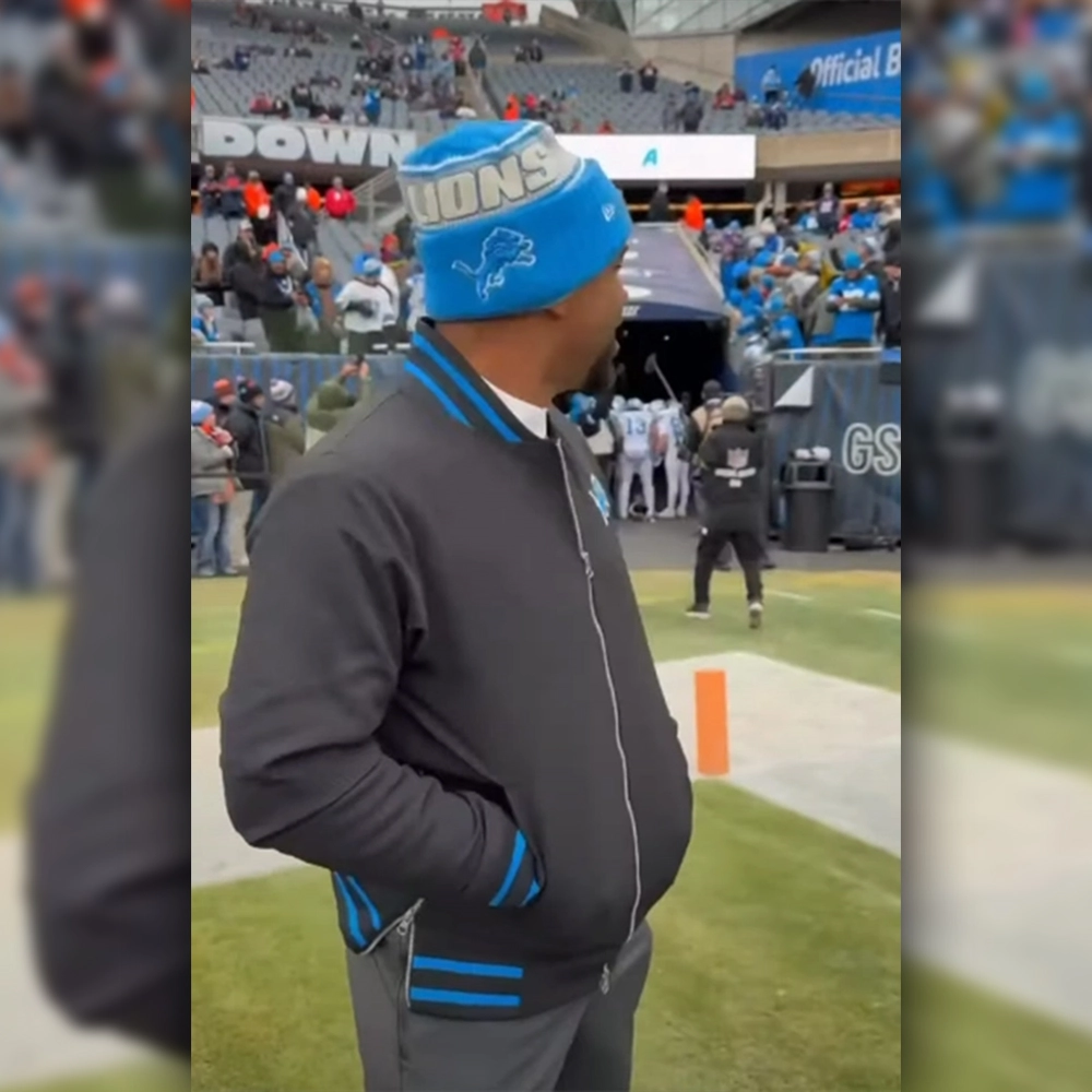 Antwaan Randle El Detroit Lions Jacket - Image 4