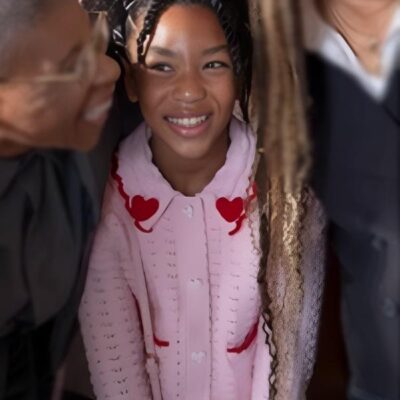 9-1-1 S08 Askyler Bell Red Heart Collar Pink Cardigan