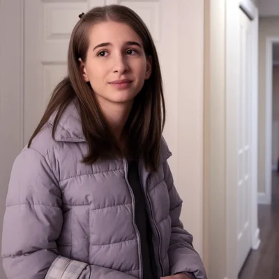 Before Your Father Finds Us Jaeda Lily Miller Puffer Jacket