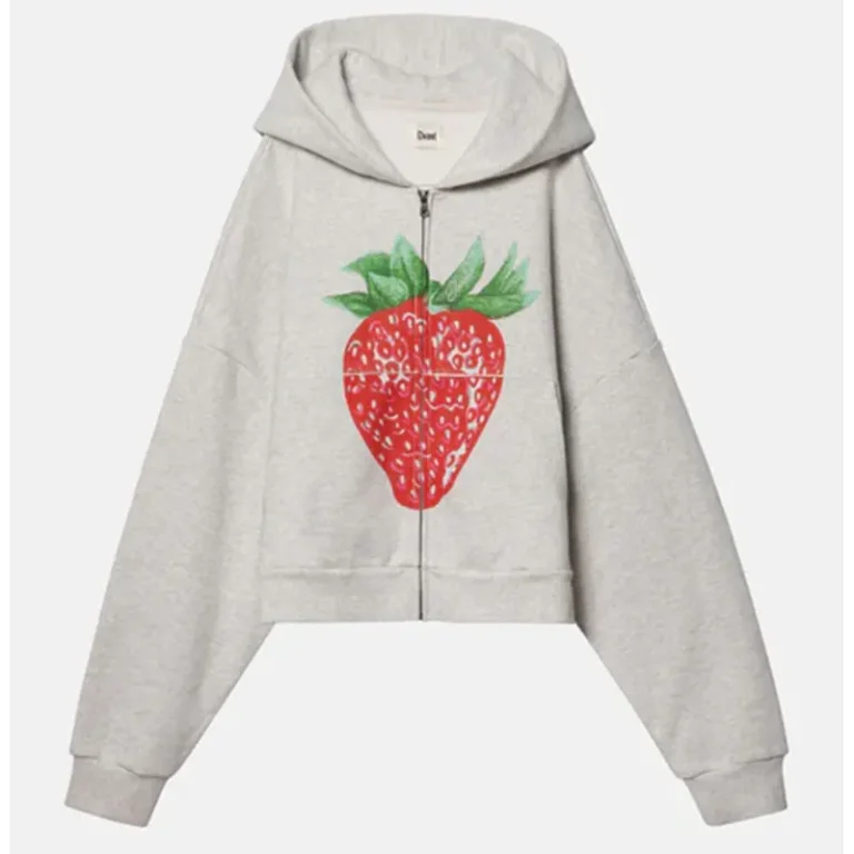 Elwood Strawberry Print Hoodie - Image 3