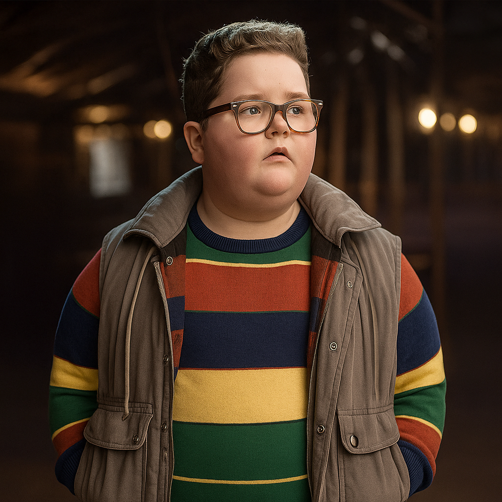 Stranger Things S05 Jake Connelly Grey Vest