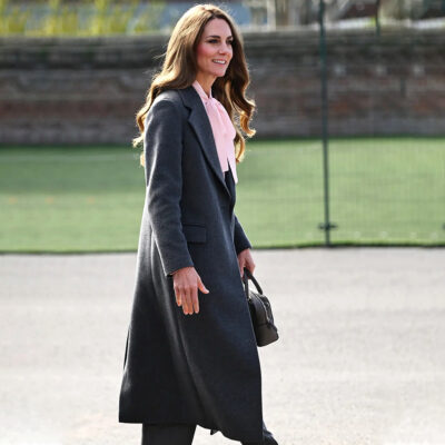 Kate Middleton School Visit Coat