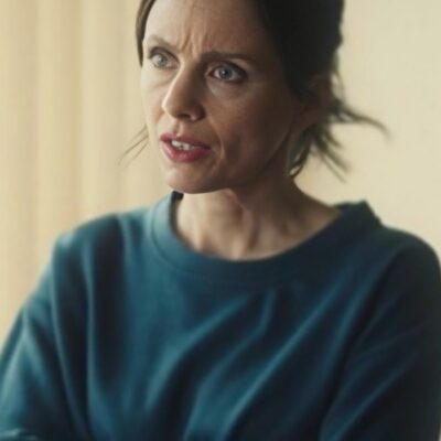 Patience 2025 Laura Fraser Teal Sweatshirt