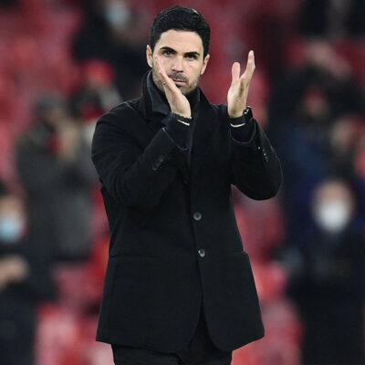 Mikel Arteta Arsenal Coach Wool Coat