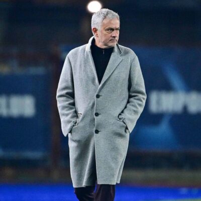Jose Mourinho Wool Coat