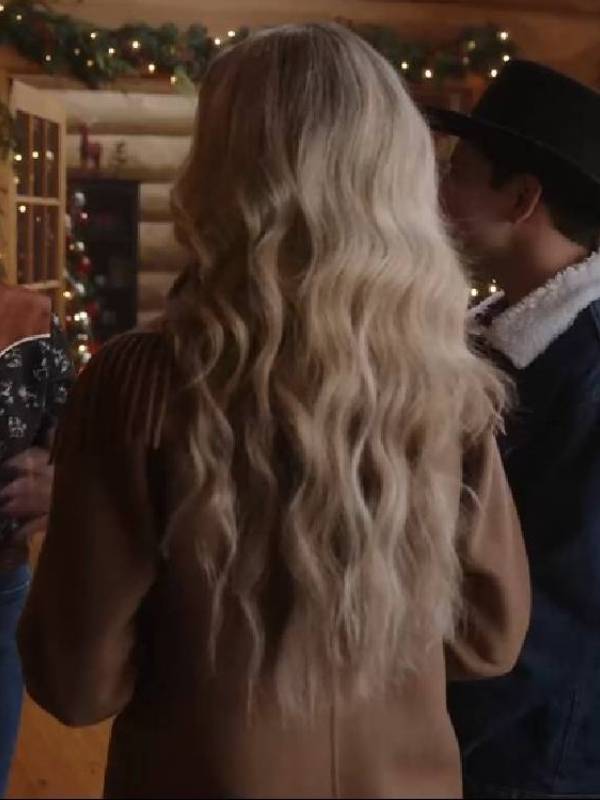 A Royal Montana Christmas 2025 Fiona Gubelmann Fringe Coat - Image 3