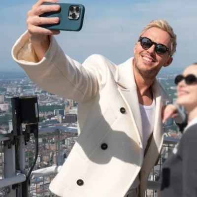 Nicholas Hoult Superman White Blazer