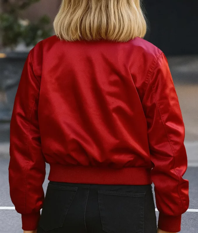 Night Always Comes Vanessa Kirby Bomber Jacket - Image 2
