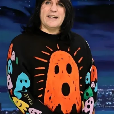 Noel Fielding Ghost Halloween Jumper