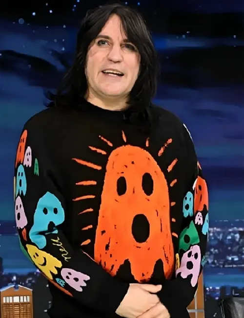 Noel Fielding Ghost Halloween Jumper