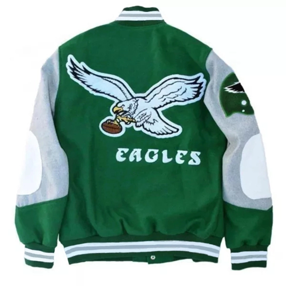 Princess Diana Eagles Varsity Jacket - Image 3