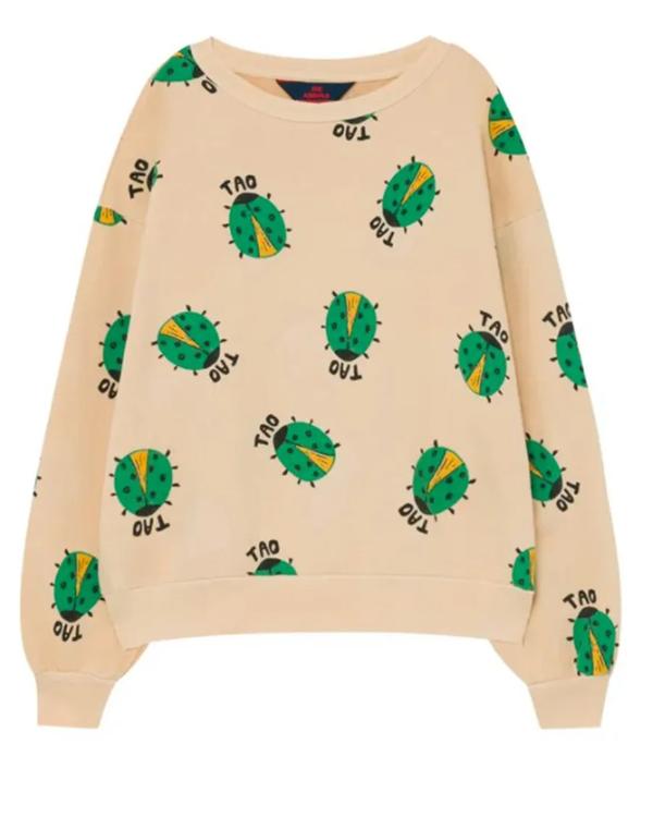 French Lover 2025 Sara Giraudeau Tao Bug Print Sweatshirt - Image 2